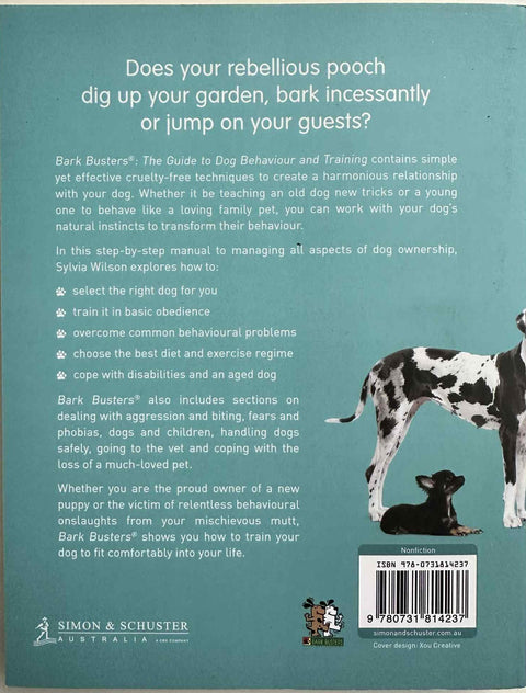 Bark Busters Book "The Guide To Dog Behaviour and Training"