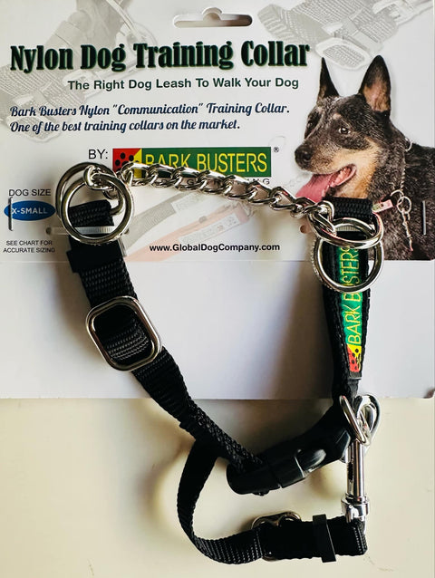 Bark Busters Nylon Dog Training Collar X Small, Small, Medium.